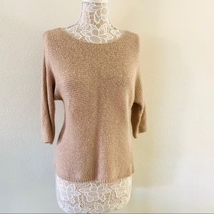 Jennifer Lopez Acrylic Rayon Batwing Sweater Top